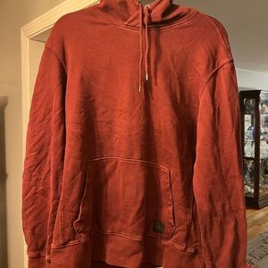 Burgundy American Eagle Mens Hoodie size Medium